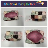 Wash Bag Boxed - Patchwork - Design 1 Wash Bag Boxed - Patchwork - Design 1